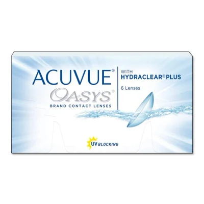 Afbeelding van Acuvue Oasys Hydraclear Contact Lenses 2 Weeks Replacement 2.50 BC/8.4 12 Units