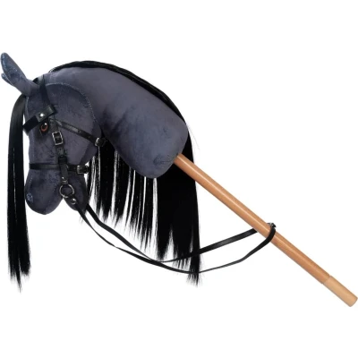Afbeelding van By Astrup Stokpaard Luxe Blaze Grijs/Zwart