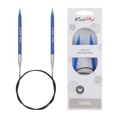 Afbeelding van Knit Pro KP51089 Trendz 80 cm x 7 mm vaste rondbreinaalden, meerkleurig