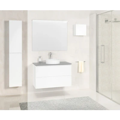 Afbeelding van Xellanz Bologna kolomkast 160x40x35 matwit