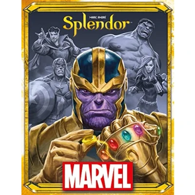 Afbeelding van Asmodee Space Cowboys Splendor Marvel Familiespel, kaartspel, 2 4 spelers, vanaf 10 jaar, 30 minuten, Duits