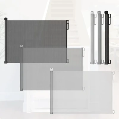 Afbeelding van Start and Drive Ltd, Intrekbare babyhek, extra breed tot 300 cm (3 meter), traphekrol voor baby&#039;s en huisdieren, honden, uitschuifbare barrièrepoorten, brede huisdierbarrière, opvouwbaar