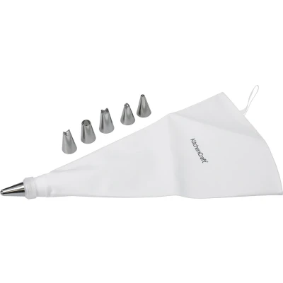 Afbeelding van KitchenCraft Icing starter set met spuitmondjes en spuitzak Sweetly Does It Kitchen Craft