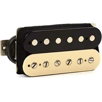 Afbeelding van Seymour Duncan SH 1b 59 Humbucker Bridge 4 Conductor Zebra gitaarelement