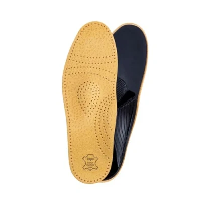 Afbeelding van Orthopedische Lederen Inlegzolen voor Platte Voeten en Plantaire Fasciitis met Boogsteun, Bannen Vrouwen, Kaps Relax, Alle Maten (40 EUR)