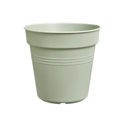 Afbeelding van Elho Green Basics Kweekpot 11 voor Binnen en Buiten Ø 11.0 x H 10.2 cm Steengroen