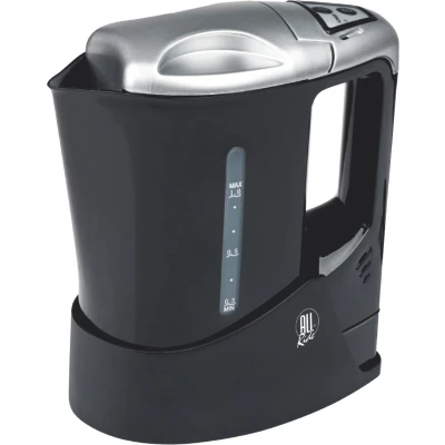 Afbeelding van All Ride Waterkoker 24V 0.8L Reiswaterkoker voor Vrachtwagen, Auto, Boot en Caravan Thermische Beveiliging Automatisch Uitschakelen Zwart