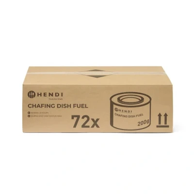 Afbeelding van Hendi Brandpasta Chafing Dish 200 Gram 72 Stuks