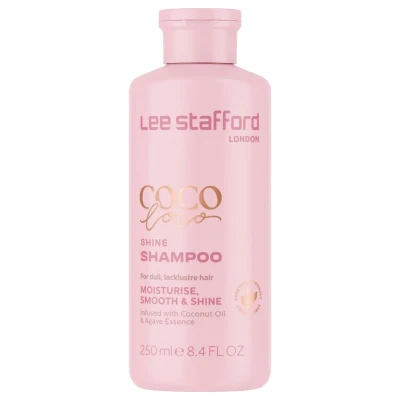 Afbeelding van Lee Stafford Coco Loco Shine Shampoo Herstelt Droog en Beschadigd Haar 250 ml