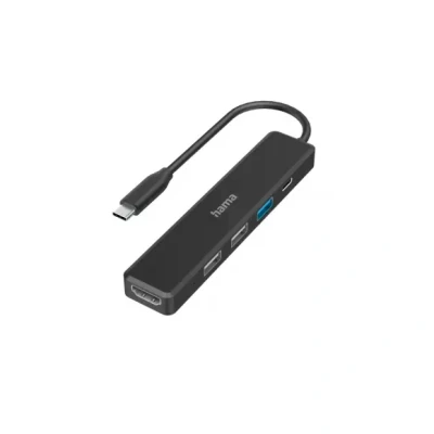 Afbeelding van Hama Usb C Hub Multiport 5 Poorts 3X A Hdmi&amp;Trade;