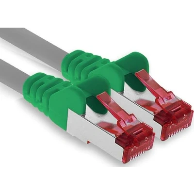 Afbeelding van Cat6 Kabel Ethernet Cable Gigabit LAN Netwerkkabel RJ45 Cat 6 1m crossover 1 stuk