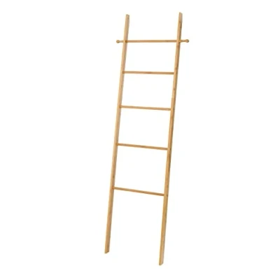 Afbeelding van WENKO Handdoekenladder Bahari Bamboe, handdoekhouder (5 delig)
