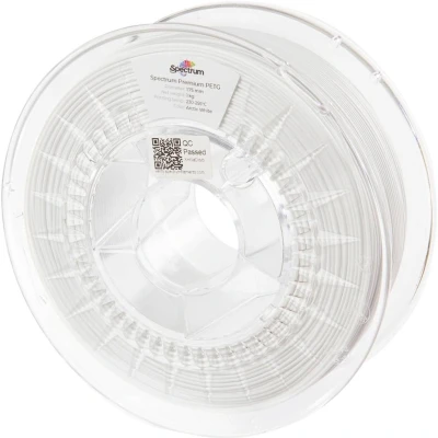 Afbeelding van Spectrum Filaments 80057 PET g Premium Filament PETG Chemisch bestendig, Slagvast 1.75 mm 1000 Arctic White, Wit, Arctisch wit 1 stuk(s)