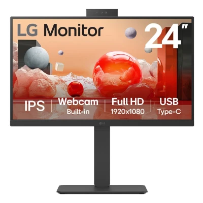 Afbeelding van LG 24BA850 B computer monitor 60,5 cm (23.8 ) 1920 x 1080 Pixels Full HD Zwart