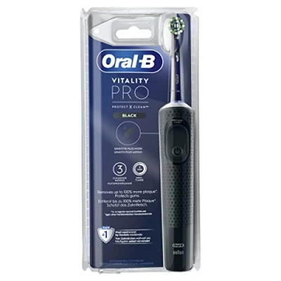 Afbeelding van Oral B Elektrische Tandenborstel Vitality Pro X Clean Zwart 1 Stuk
