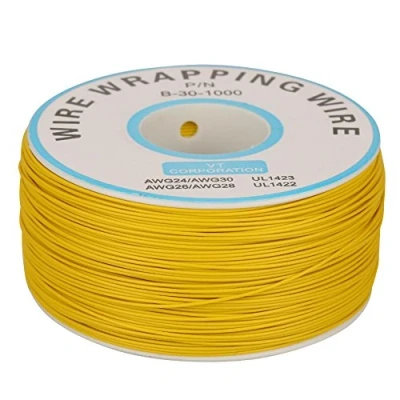 Afbeelding van VOBOR Schakelkabel, 0,25 mm, 30 AWG, 0,5 mm draadbuitendiameter koperdraad, 200 m vertind koperdraad voor laptop, moederbord, lcd display, insteekbord, elektronische test
