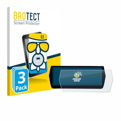 Afbeelding van BROTECT Screenprotector voor MG ZS Hybrid+ Folie Beschermfolie Beschermglas matte (3 Stuks)