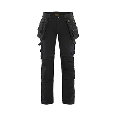 Afbeelding van Blaklader Dames 4 weg stretch werkbroek 7198 1644 Zwart D24