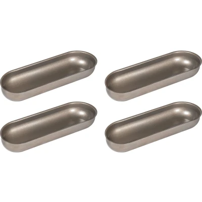 Afbeelding van Krumble ovale bakvorm 18,5 CM set van 4