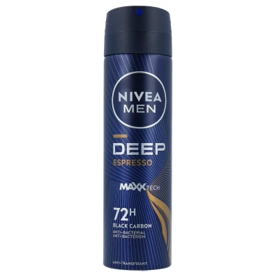 Afbeelding van Nivea Men Deep Espresso Anti Transpirant Spray Voordeelverpakking 6x150ML