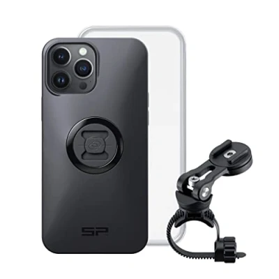 Afbeelding van Apple iPhone 13 Pro Max Telefoonhouder Fiets,Step Stuur Zwart
