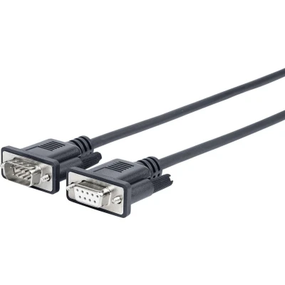 Afbeelding van Vivolink PRORS15 seriële kabel Zwart 15 m RS 232