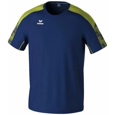 Afbeelding van Erima Evo Star T Shirt Heren Marine / Geel Maat: S