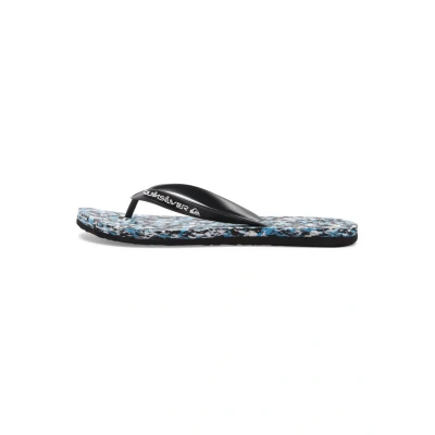 Afbeelding van Quiksilver Molokai Recycled Teensandalen, Heren, Maat: 42, Black denim Kunststof