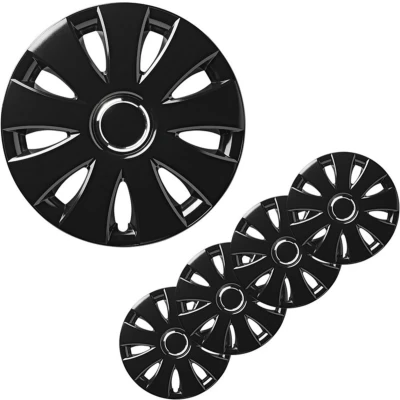 Afbeelding van Pro Plus Wieldoppen Set Ø 14 inch Aura Zwart 4 stuks