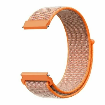 Afbeelding van Garmin Venu / Sq Sq2 2 plus Sport Loop nylon bandje Oranje