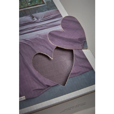 Afbeelding van VT WONEN Dekbedovertrek Earth Donker Blauw 240 x 200/220