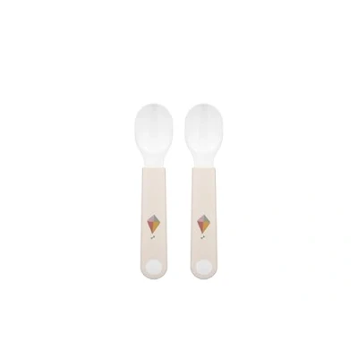 Afbeelding van Mepal Mio oefenlepel Set van 2 Goede grip Kinderservies Sunshine &amp; Rainbow