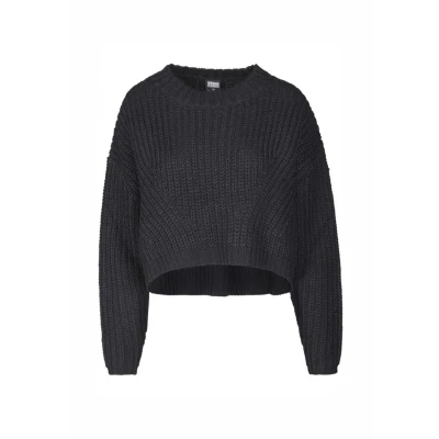 Afbeelding van Urban Classics WIDE Trui, Dames, Maat: Large, Black