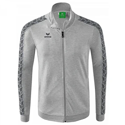 Afbeelding van Essential Team Tracktop jack licht grey melange/slate / 140