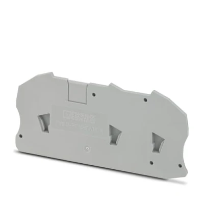 Afbeelding van Phoenix Contact rijgklem afsluitplaat grijs per 50 stuks (D PT 16 TWIN N)