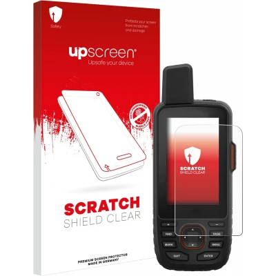 Afbeelding van upscreen Screenprotector voor Garmin GPSMAP 66i Folie Beschermfolie transparant