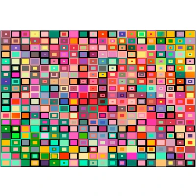 Afbeelding van Fotobehang Colourful Boxes Vliesbehang