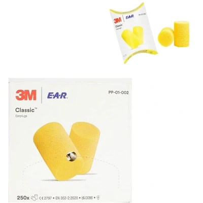 Afbeelding van Oordoppen 3M E A R Classic geel (200 paar)