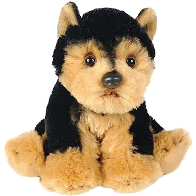 Afbeelding van Pluche knuffel dieren Yorkshire Terrier hond 13 cm Speelgoed knuffelbeesten Honden soorten