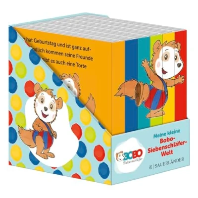 Afbeelding van Meine kleine Bobo Siebenschläfer Welt (Würfel): 6 Mini Bücher