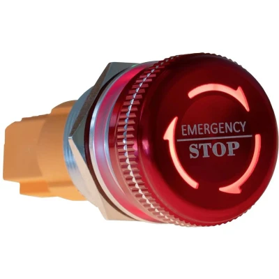 Afbeelding van Joy it Button22NA 02 Noodstopknop 220 V Continu Rood, Groen (Ø x l) 22 mm 46.50 IP67, IK10 1 stuk(s)