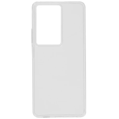Afbeelding van Oppo A79 Hoesje Siliconen en TPU (zacht) Accezz Backcover/Softcase Transparant Telefoonhoesje
