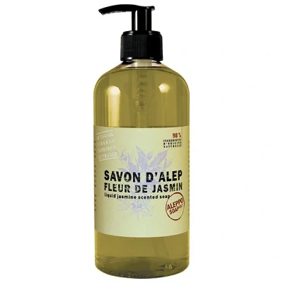 Afbeelding van Aleppo Soap Co jasmijnzeep met pomp 500 ml