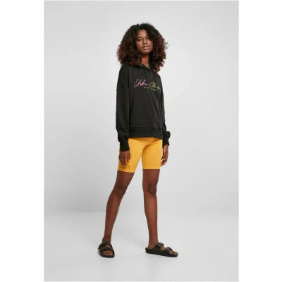 Afbeelding van Urban Classics Rainbow Hoodie, Dames, Maat: Small, Black