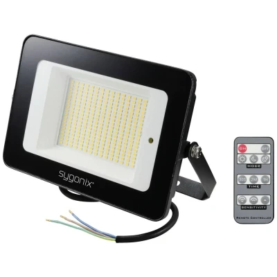 Afbeelding van Sygonix SY 5995282 LED buitenschijnwerper met bewegingsmelder Energielabel: C (A G) 50 W Neutraalwit