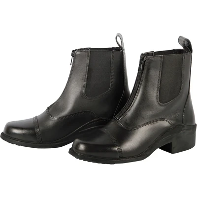 Afbeelding van Harry&#039;s Horse lederen Jodhpur zwart met rits