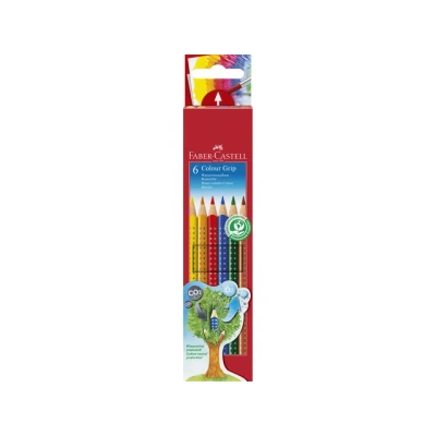 Afbeelding van Faber Castell kleurpotloden Colour Grip 6 stuks FC 112406