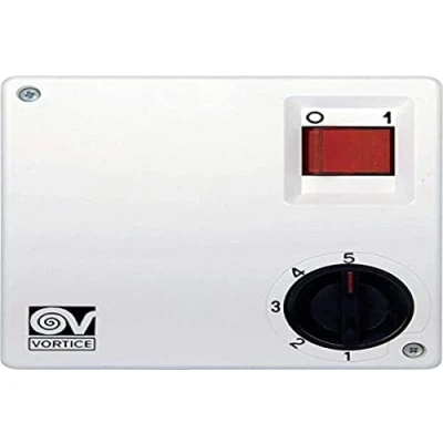 Afbeelding van Vortice SCNR5 5 kanalen, wit, ventilatorsnelheidsregelaar