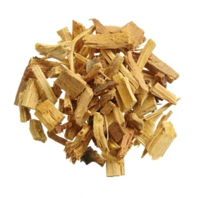 Afbeelding van HENDI Rookchips, aromatische houtsnippers klein, natuurlijk hout, barbecue, roken, kunnen direct boven houtskool of op een rookplateau in rookbuis worden geplaatst, 700gr, amandel