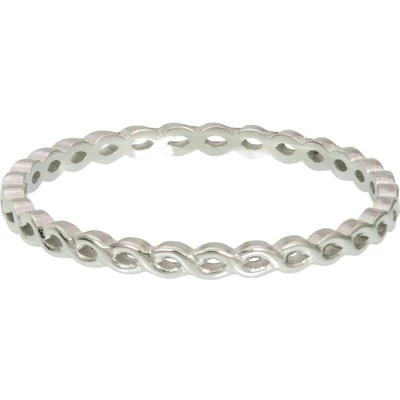 Afbeelding van iXXXi Twisted Vulring 2mm Zilver maat 20